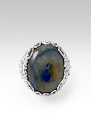 Keep Dreaming Ring™ in Chrysocolla in Quartz - Statement - only found at SARDA™