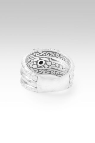 Keep Hoping Ring™ in Black Spinel - Dinner - only found at SARDA™