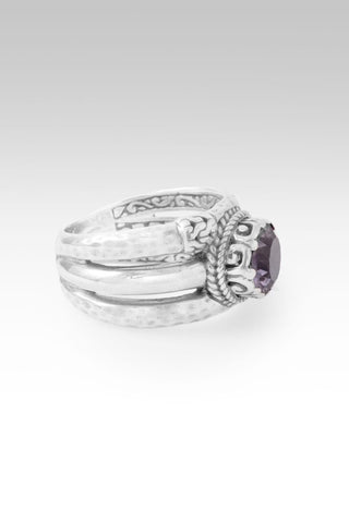Keep Hoping Ring™ in Rose De France Amethyst - Dinner - only found at SARDA™
