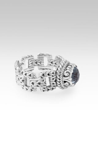 Keep Praying for Healing Ring™ in Arctic Blue Topaz - Dinner - only found at SARDA™