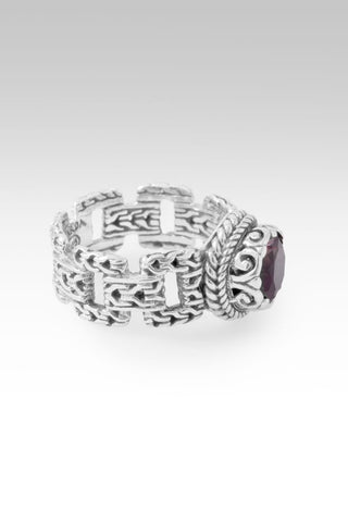 Keep Praying for Healing Ring™ in Fast Casual™ Mystic Quartz - Dinner - only found at SARDA™