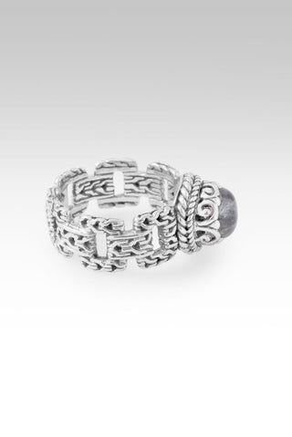 Keep Praying for Healing Ring™ in Rainbow Moonstone - Dinner - only found at SARDA™