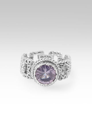 Keep Praying for Healing Ring™ in Rose De France Amethyst - Dinner - only found at SARDA™