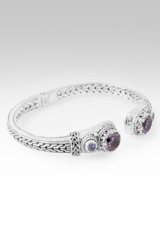 Keep Searching Tip-To-Tip Bracelet™ in Rose De France Amethyst & Tanzanite - Tip-to-Tip - only found at SARDA™