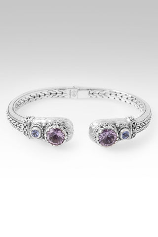 Keep Searching Tip-To-Tip Bracelet™ in Rose De France Amethyst & Tanzanite - Tip-to-Tip - only found at SARDA™