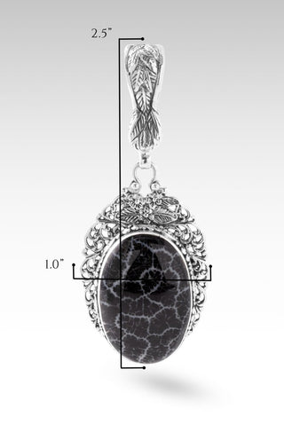 Kind Heart Pendant™ in Black Indonesian Coral - Single Stone - only found at SARDA™