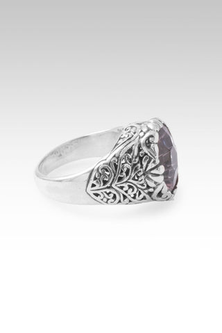 King to Come Ring™ in Pink Cashmere™ Mystic Quartz - Dinner - only found at SARDA™