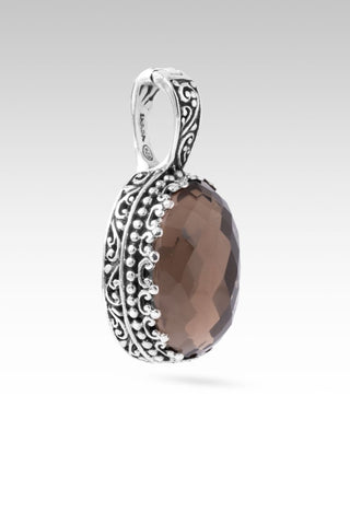 Knows All My Needs Pendant™ in Smoky Quartz - Single Stone - only found at SARDA™
