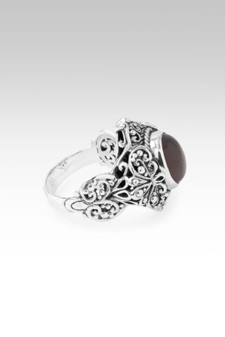 Knows All My Needs Ring™ in Rainbow Rose Gold Sunstone - Dinner - only found at SARDA™