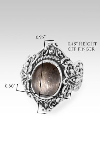 Knows All My Needs Ring™ in Rainbow Rose Gold Sunstone - Dinner - only found at SARDA™