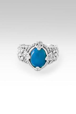 Lasting Healing Ring™ in Paraiba Ethiopian Opal - Dinner - only found at SARDA™