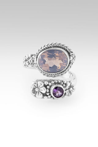 Lasting Promises Ring™ in Lavender Moon Quartz & Amethyst - Bypass - only found at SARDA™