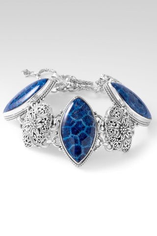 Lavish Beauty Bracelet™ in Navy Blue Indonesian Coral - Multi Stone - SARDA™