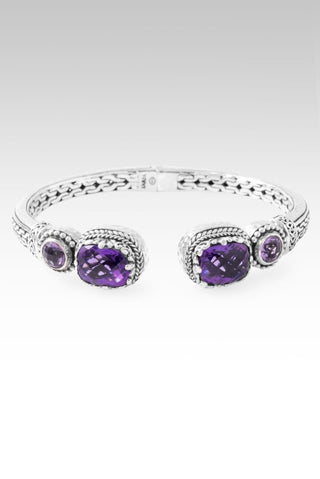 Lead Us to Believe Tip-To-Tip Bracelet™ in Amethyst & Rose De France Amethyst - Tip-to-Tip - only found at SARDA™