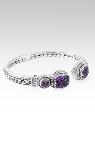 Lead Us to Believe Tip-To-Tip Bracelet™ in Amethyst & Rose De France Amethyst - Tip-to-Tip - only found at SARDA™