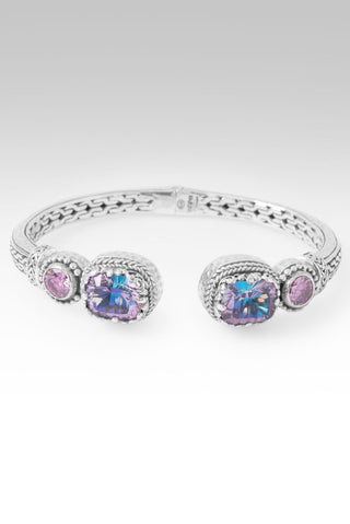 Lead Us to Believe Tip-To-Tip Bracelet™ in Pink Vapor™ Mystic Quartz & Perfect Pink™ Mystic Moissanite - Tip-to-Tip - only found at SARDA™
