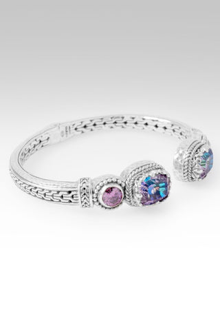 Lead Us to Believe Tip-To-Tip Bracelet™ in Pink Vapor™ Mystic Quartz & Perfect Pink™ Mystic Moissanite - Tip-to-Tip - only found at SARDA™