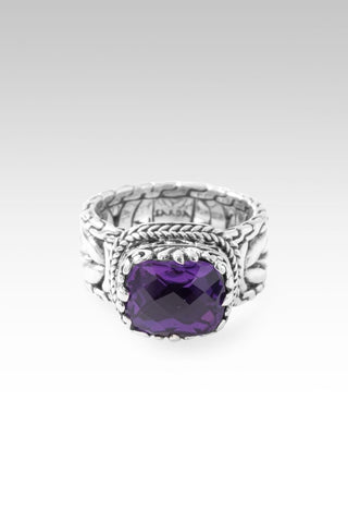 Leads Me to U Ring™ in Amethyst - Dinner - only found at SARDA™