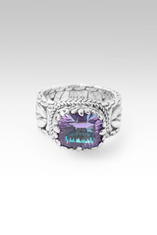 Leads Me to U Ring™ in Pink Vapor™ Mystic Quartz - Dinner - only found at SARDA™