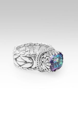 Leads Me to U Ring™ in Pink Vapor™ Mystic Quartz - Dinner - only found at SARDA™