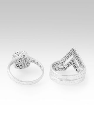 Leads to Wholeness Ring™ in Perfect Pink™ Mystic Moissanite - Stackable - only found at SARDA™