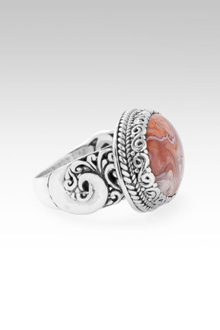 Less Apathy, More Love Ring™ in Laguna Lace Agate - Dinner - only found at SARDA™