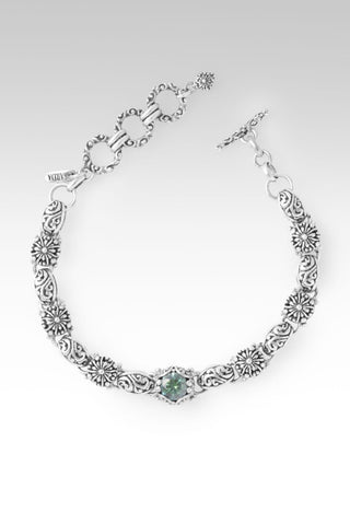 Less Distraction, More Awareness Bracelet™ in Bali Hai™ Mystic Moissanite - Single Stone - only found at SARDA™