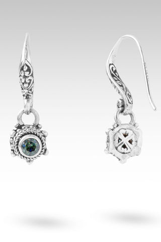 Less Distraction, More Awareness Earrings II™ in Bali Hai™ Mystic Moissanite - Bali Wire - only found at SARDA™