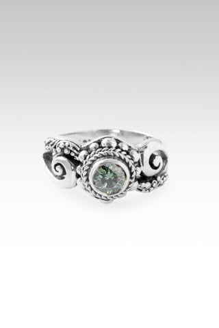 Less Distraction, More Awareness Ring II™ in Bali Hai™ Mystic Moissanite - Dinner - only found at SARDA™