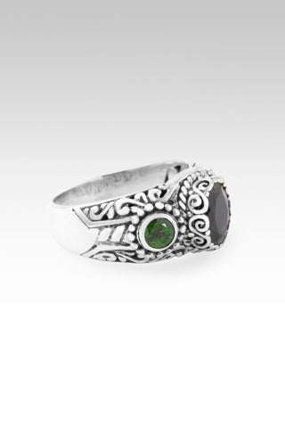 Less Fight, More Peace Ring™ in Chrome Apatite & Chrome Diopside - Dinner - only found at SARDA™