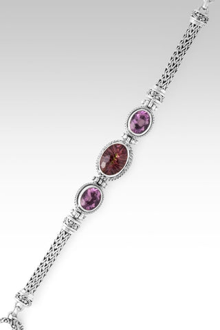 Less Mind, More Kind Bracelet™ in Hayward's Muse™ Mystic Quartz & Pink Fluorite - Multi Stone - only found at SARDA™