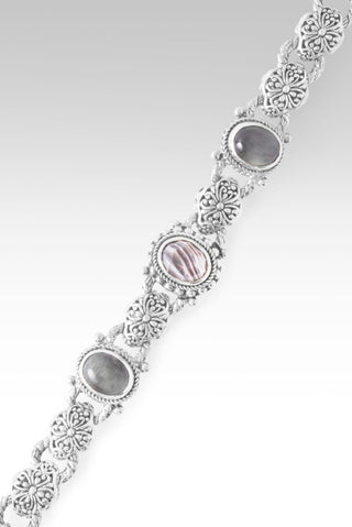 Less Pessimism, More Optimism Bracelet™ in Botswana Banded Agate & Eagle's Eye - Multi Stone - only found at SARDA™