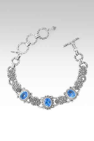 Less Pessimism, More Optimism Bracelet™ in Royal Bali Blue™ Mystic Topaz - Multi Stone - only found at SARDA™