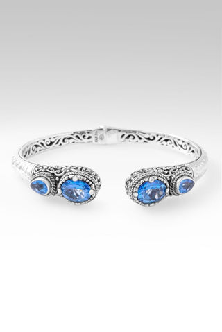 Less Resistance, More Flow Tip - To - Tip Bracelet™ in Royal Bali Blue™ Mystic Topaz - Tip - To - Tip - only found at SARDA™