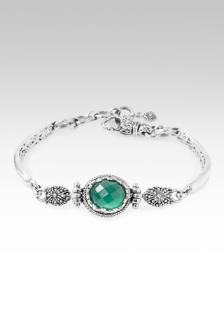 Less Taking, More Giving Bracelet™ in Green Onyx - Single Stone - only found at SARDA™