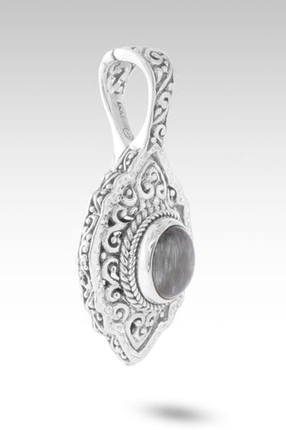 Less Walls, More Bridges Pendant™ in Eagle's Eye - Single Stone - only found at SARDA™