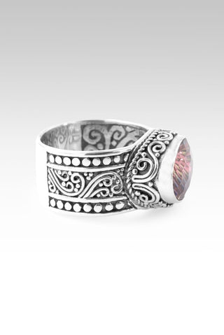 Let Go Of Worries Ring™ in Hayward's Muse™ Mystic Quartz - Statement - only found at SARDA™