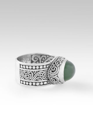 Let Go Of Worries Ring™ in Serpentine - Statement - only found at SARDA™