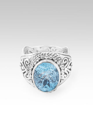 Let Healing Begin Ring™ in Arctic Blue Topaz - Statement - only found at SARDA™
