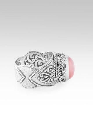 Let Healing Begin Ring™ in Ballet Blush Quartz - Statement - only found at SARDA™