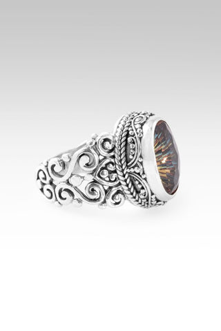 Let Love Rise Ring™ Hayward's Muse™ Mystic Quartz - Dinner - only found at SARDA™