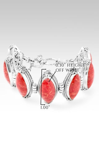 Let Your Dreams Blossom Bracelet II™ in Red Sponge Coral - Multi Stone - only found at SARDA™