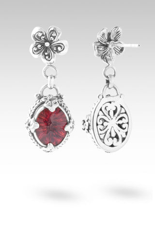 Lift Me Higher Earrings™ in Berrylicious™ Mystic Quartz - Stud Dangle - only found at SARDA™
