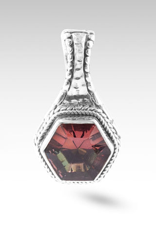 Light in the Storm Pendant™ in CounterIntuitive™ Mystic Quartz - Magnetic Enhancer Bail - only found at SARDA™