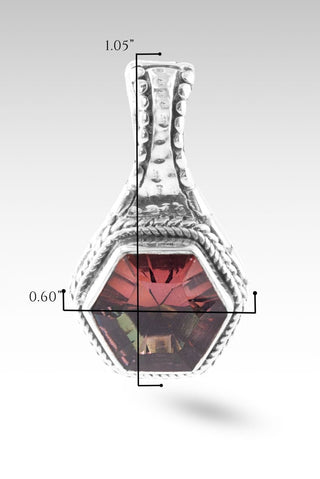 Light in the Storm Pendant™ in CounterIntuitive™ Mystic Quartz - Magnetic Enhancer Bail - only found at SARDA™