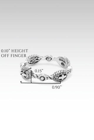 Lilith Ring™ in Jawan Bead - Stackable - only found at SARDA™