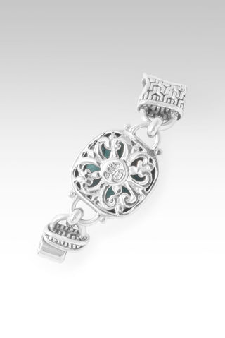 Linked in Faith Interchangeable Bracelet Component™ in Amazonite - Bracelet Component - only found at SARDA™