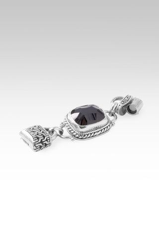 Linked in Faith Interchangeable Bracelet Component™ in Black Spinel - Bracelet Component - only found at SARDA™