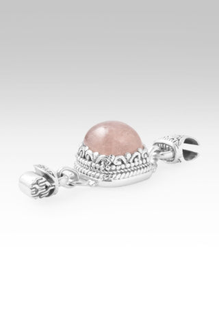 Linked in Faith Interchangeable Bracelet Component™ in Cor-De-Rosa Morganite - Bracelet Component - only found at SARDA™