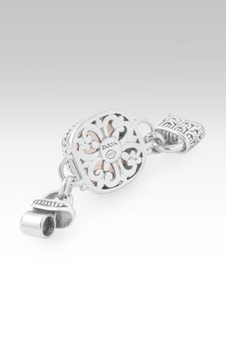 Linked in Faith Interchangeable Bracelet Component™ in Cor-De-Rosa Morganite - Bracelet Component - only found at SARDA™